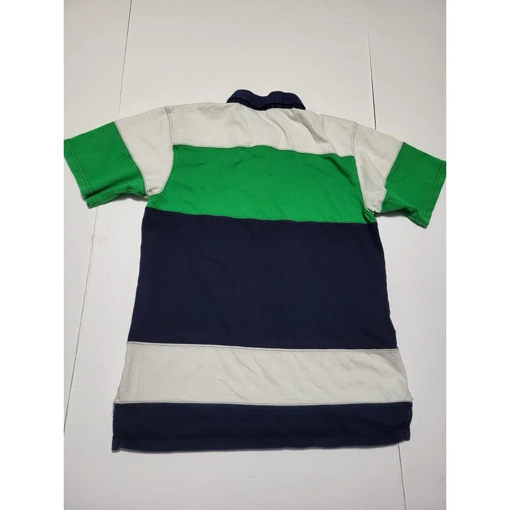 (#16 Vintage Polo Ralph Lauren Short Sleeve Size Youth XL Multicolor